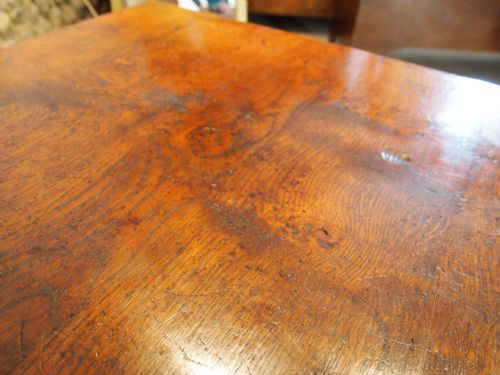 fig 2. Table coffee table Arts and Crafts Gothic Oak c1930