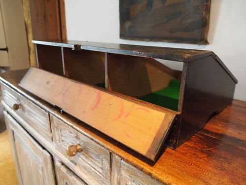 fig 3. Display case haberdashery advertising shop Lovells Toffee c1920