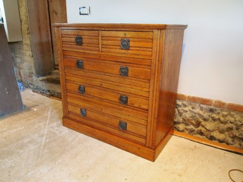 Chest of Drawers Arts and Crafts Oak by Harris Lebus C1904