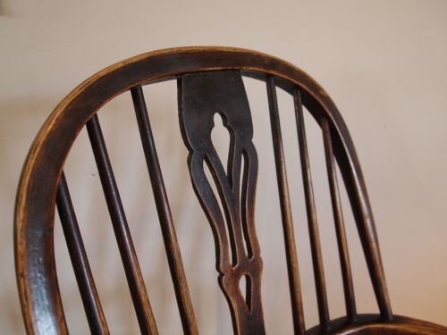 fig 3. Chair Victorian Windsor Ash and Elm c1850
