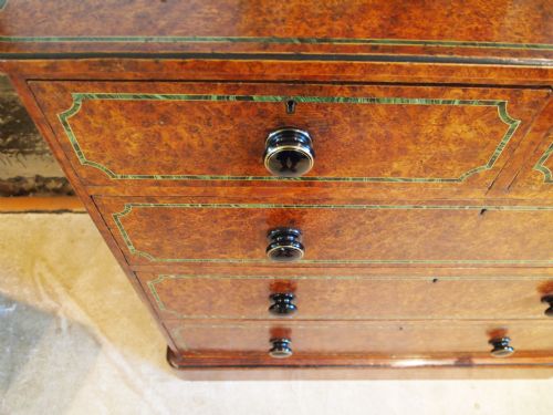 fig 1. Chest of drawers rare fine Victorian painted chest c1880