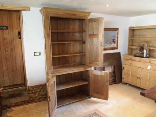 fig 1. Cupboard Victorian Pine pantry housekeepers c1880