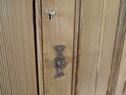fig 2. Cupboard Victorian Pine pantry housekeepers c1880