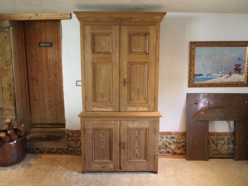 fig 3. Cupboard Victorian Pine pantry housekeepers c1880