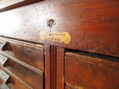 fig 2. Chest of drawers collectors printers H W Caslon c1910