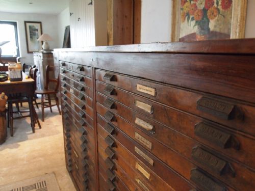 fig 1. Chest of drawers collectors H W Caslon c1910