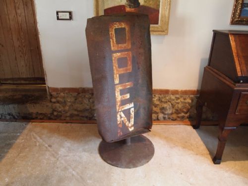 Sign Metal Swivel Open Sign C1930