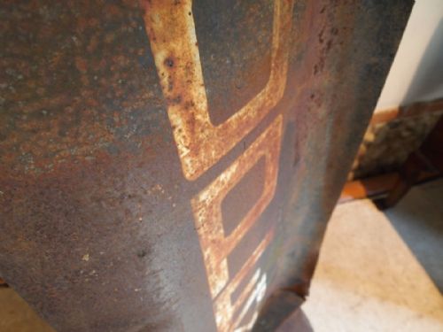 fig 1. Sign metal swivel open sign c1930