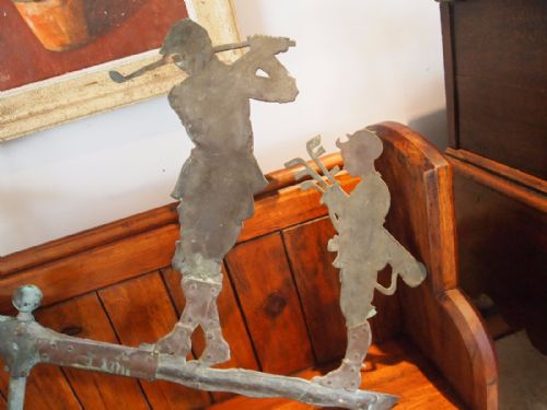 fig 2. Weathervane Copper and lead c1930
