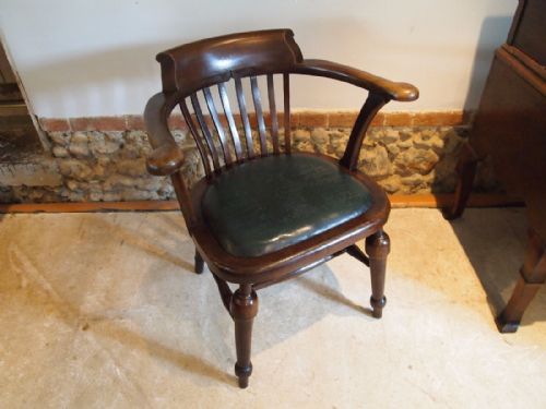 fig 1. Chair desk chair George V Glenister High Wycombe c1930