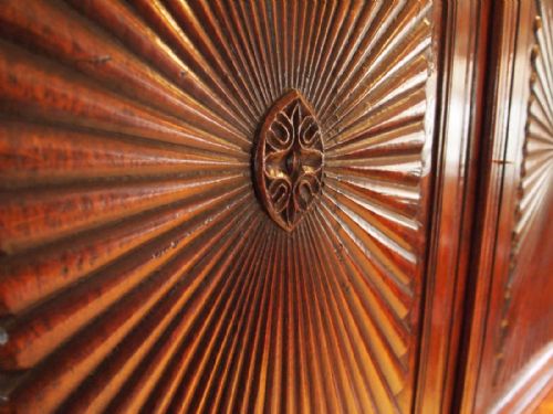 fig 3. Chest of drawers linen press stunning colonial Teak c1840