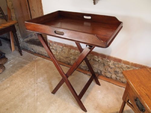 Butlers Tray on Stand George III Mahogany C1790
