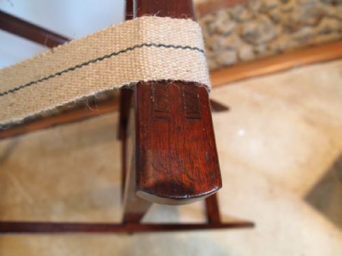 fig 1. Butlers tray on Stand George III Mahogany c1790