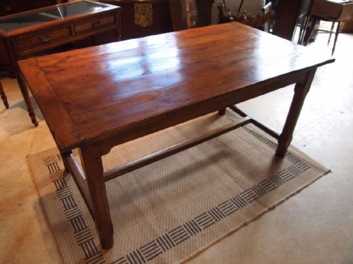 fig 2. Table French Cherry refectory dining table c1850