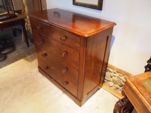 Chest of Drawers Fine Victorian Mahogany T Wallis London C1890