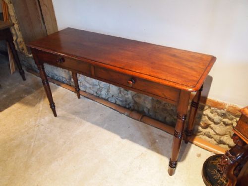 fig 1. Table hall side console table Victorian Mahogany c1870