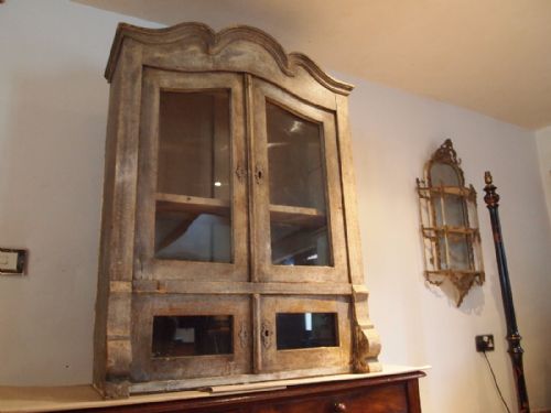 fig 1. Cabinet cupboard French display dresser c1850