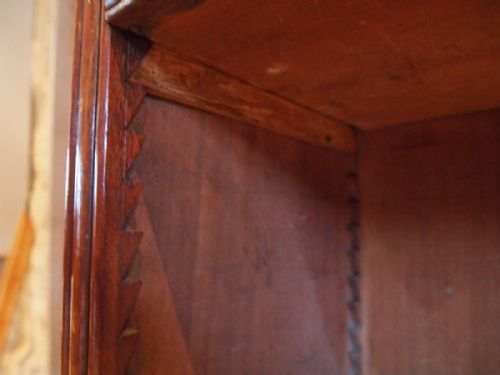 fig 1. Bookcase Victorian Walnut c1890