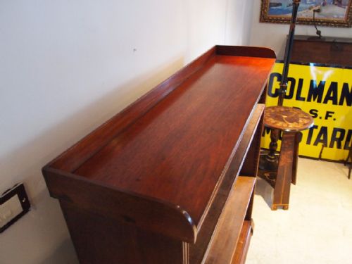 fig 3. Bookcase Victorian Walnut c1890
