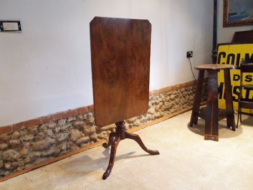 Table Side Lamp Wine Mahogany George III C1800
