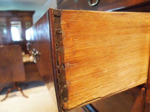 fig 2. Chest of drawers chest on chest George II Walnut c1740