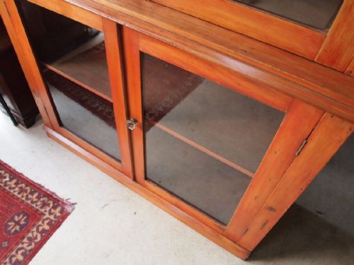 fig 3. Cupboard cabinet Victorian Pine pantry or bookcase c1880