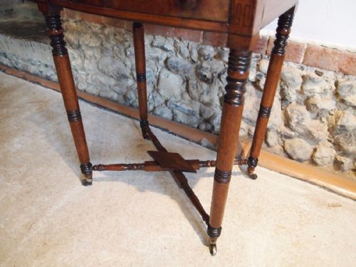 fig 1. Table hall lamp side console work George IV Mahogany c1825