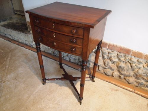fig 2. Table hall lamp side console work George IV Mahogany c1825