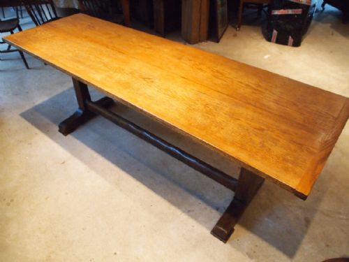 fig 1. Table refectory Oak Langley School Edwardian farmhouse c1910