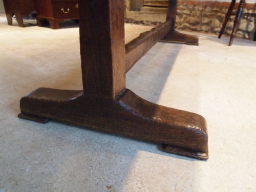 fig 2. Table refectory Oak Langley School Edwardian farmhouse c1910