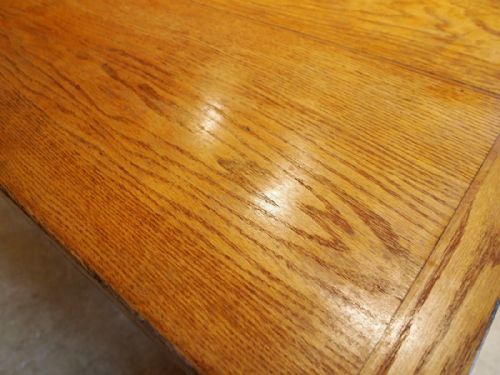 fig 3. Table refectory Oak Langley School Edwardian farmhouse c1910