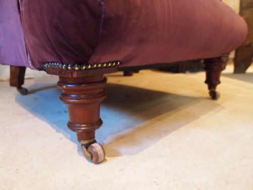 fig 2. Chair armchair Victorian button back c1880
