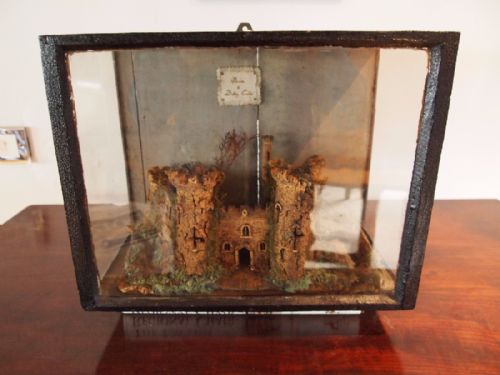 Folk Art Victorian Cork Model of Dudley Castle C1880