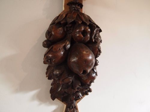 fig 2. Carving Walnut Victorian English c1850