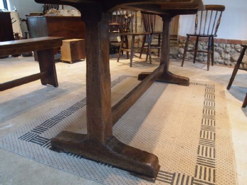 fig 1. Table refectory Oak Langley School Edwardian farmhouse c1910