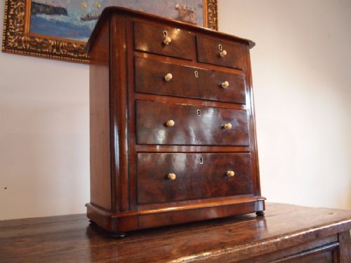 Chest of Drawers Victorian Miniature Salesmans Sample Apprentice C1860