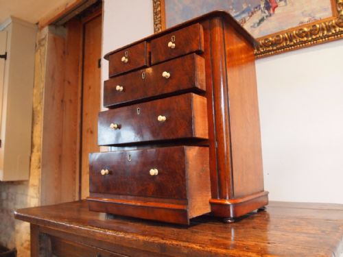 fig 2. Chest of Drawers Victorian miniature salesmans sample apprentice c1860