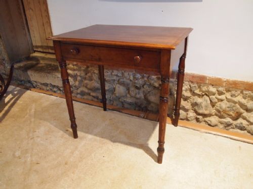 Table Lamp Hall Side Console Victorian Walnut and Pine C1880