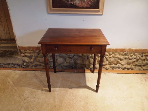 fig 2. Table lamp hall side console Victorian Walnut and Pine c1880