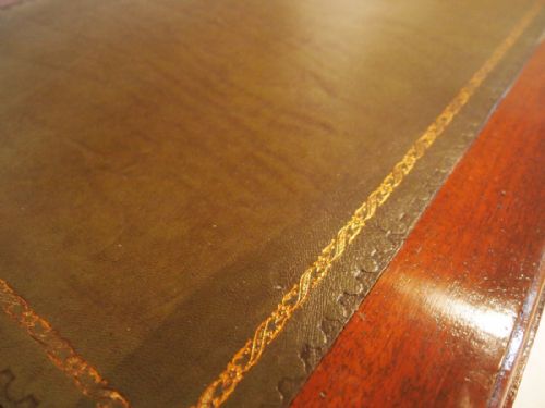 fig 2. Desk Arts and Crafts fine quality Walnut c1890