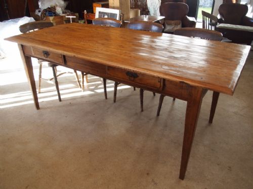 Table French Oak Refectory Dining Farmhouse Table Seats 8 C1870