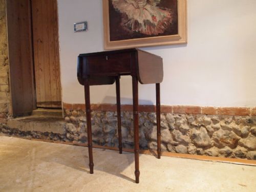 Table Lamp Hall Side Console George III Mahogany C1790