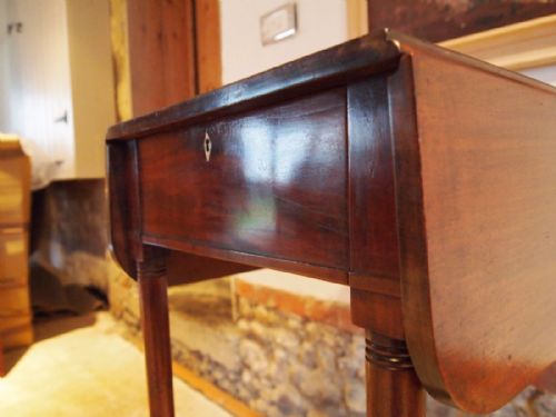 fig 2. Table lamp hall side console George III Mahogany c1790