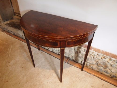 fig 2. Table George III hall side lamp console Mahogany c1790