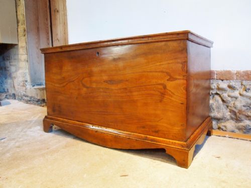 Chest Blanket Box Coffer Coffee Table Victorian Elm C1840
