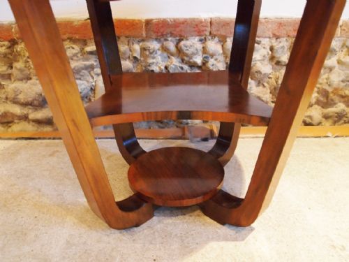 fig 2. Table stunning Art Deco Walnut c1930