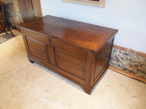 Coffer Chest Blanket Box French Oak C1750