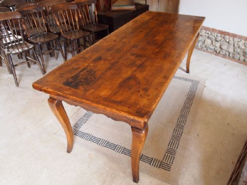 Table Stunning French Walnut Kitchen Dining Table C1840