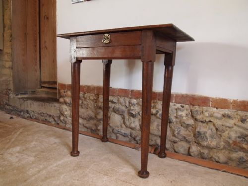 Table Lowboy Side Hall Console Queen Anne C1710