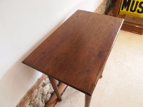 fig 1. Table lowboy side hall console Queen Anne c1710